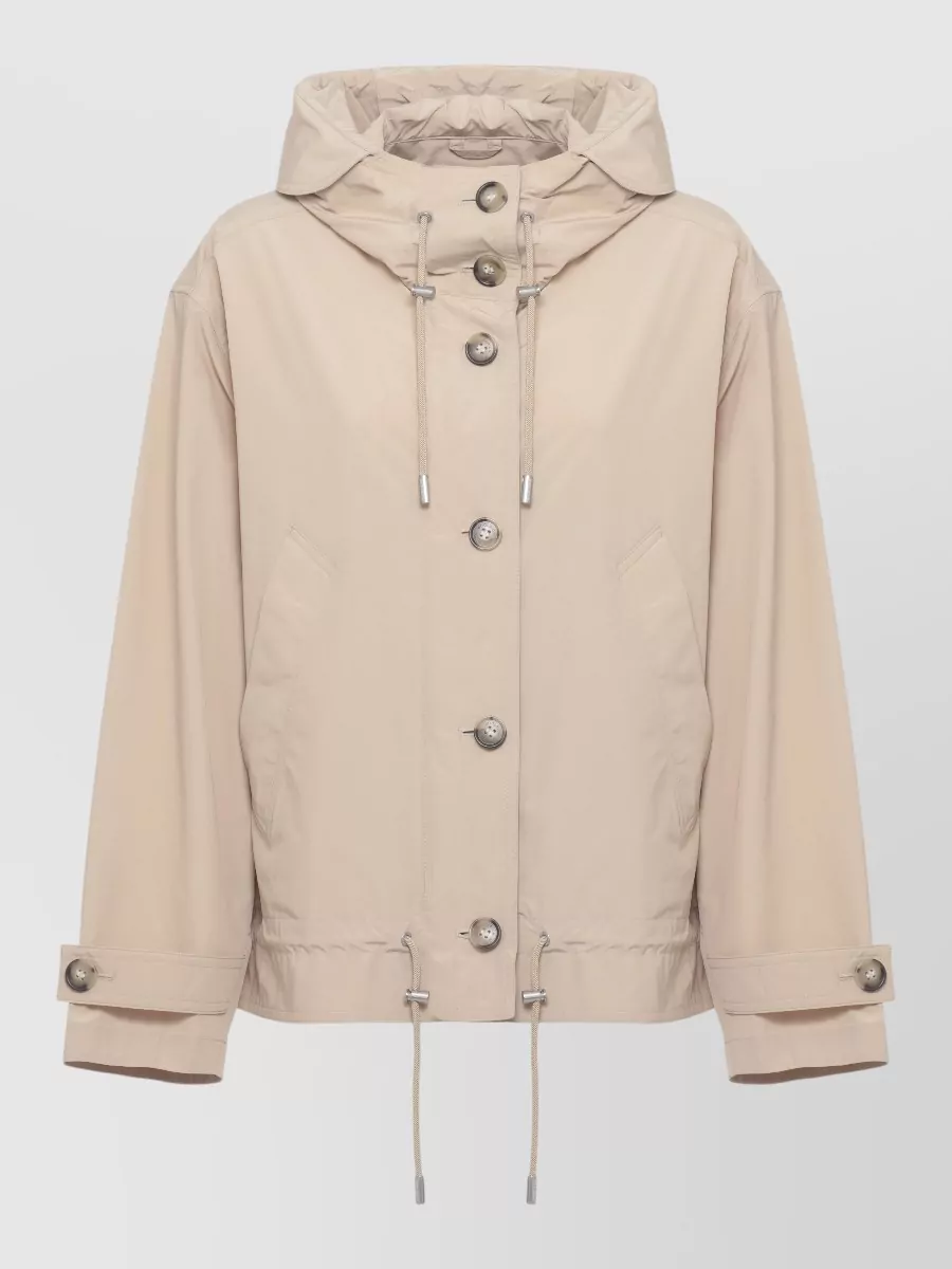 Woolrich Hooded short parka