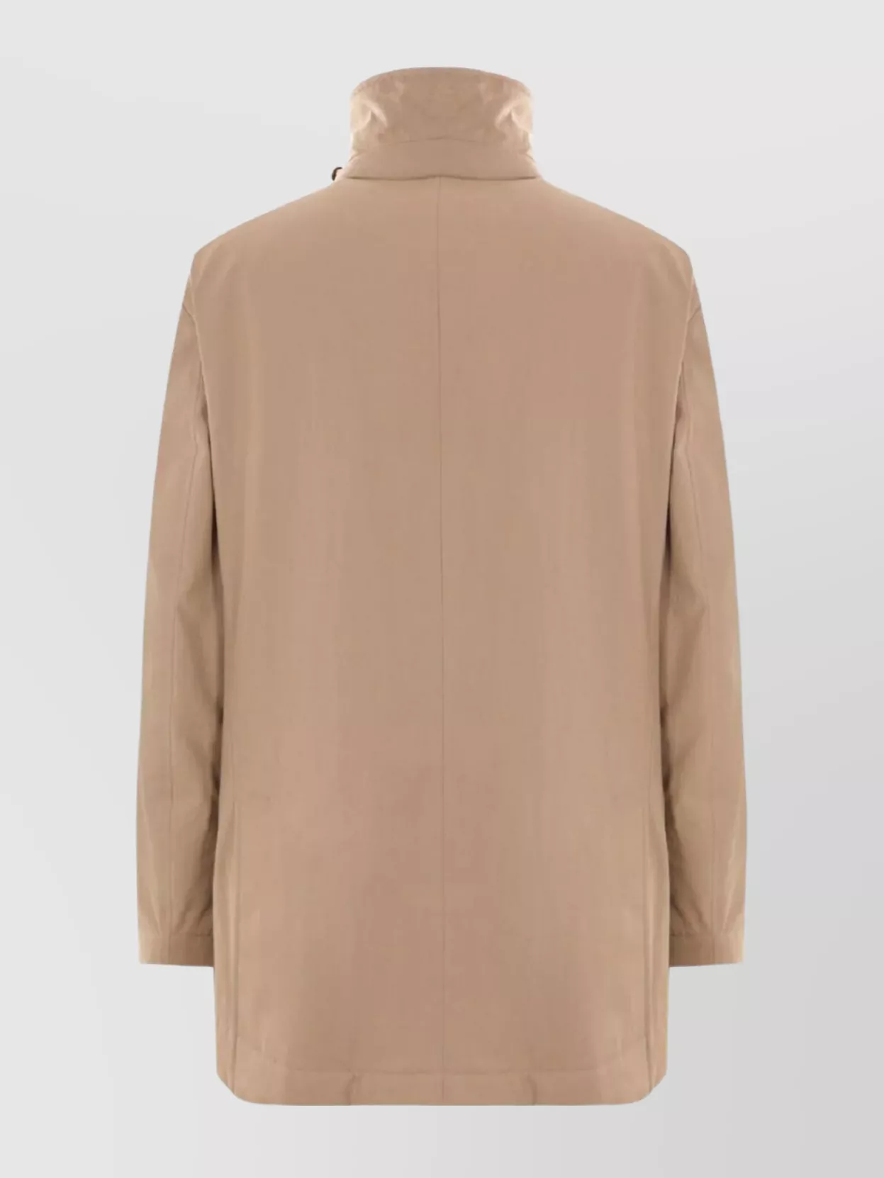 Brunello Cucinelli Stylish High Collar Down Jacket In Neutral
