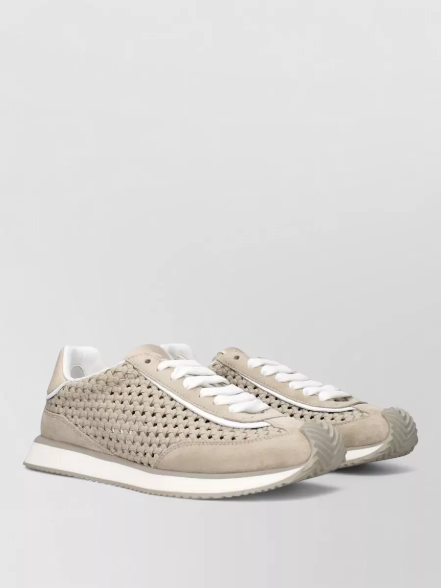 Dolce&Gabbana Fabric Low-Top Sneakers
