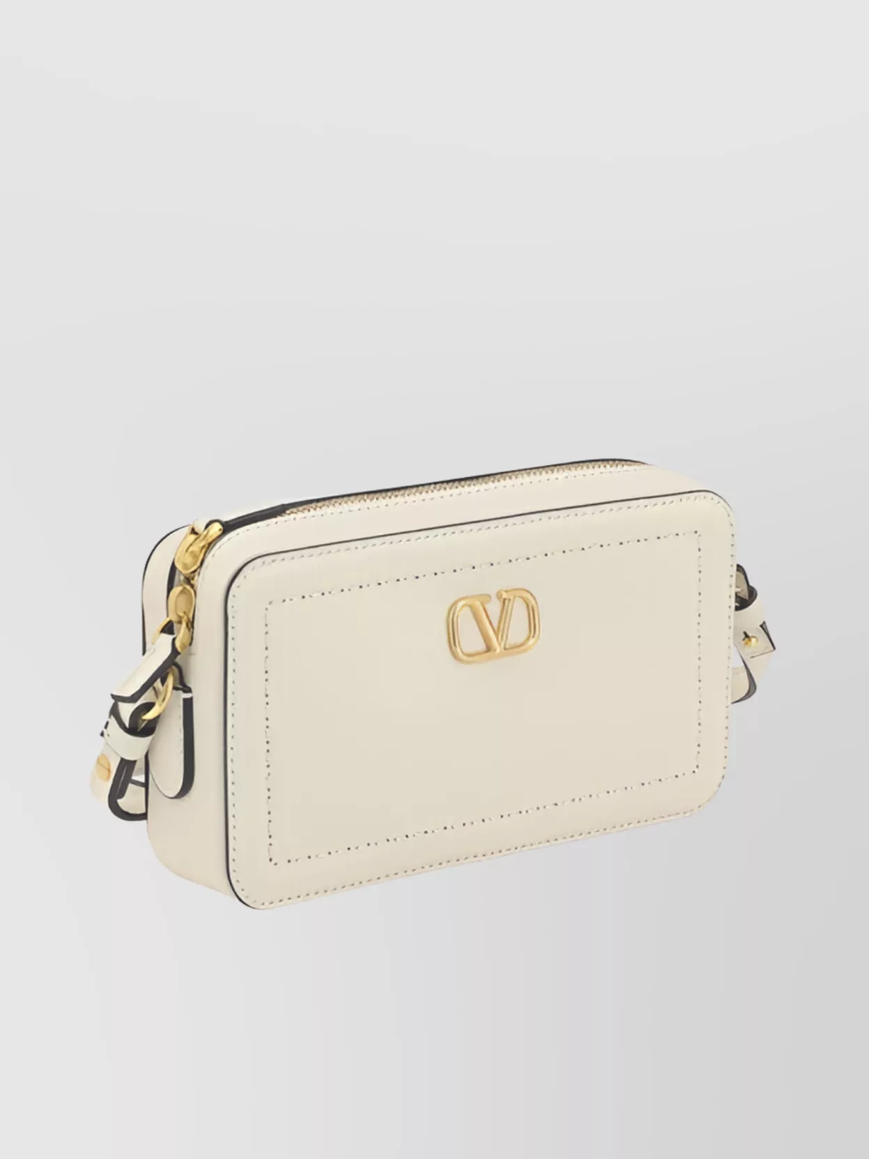 Valentino Garavani Modern Grained Leather Shoulder Bag