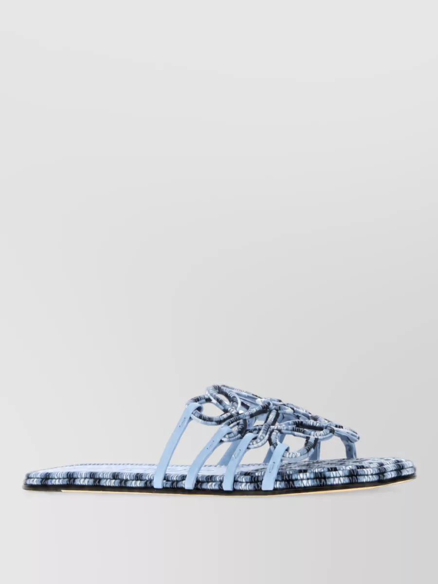 Loewe Paula's Ibiza fabric slippers