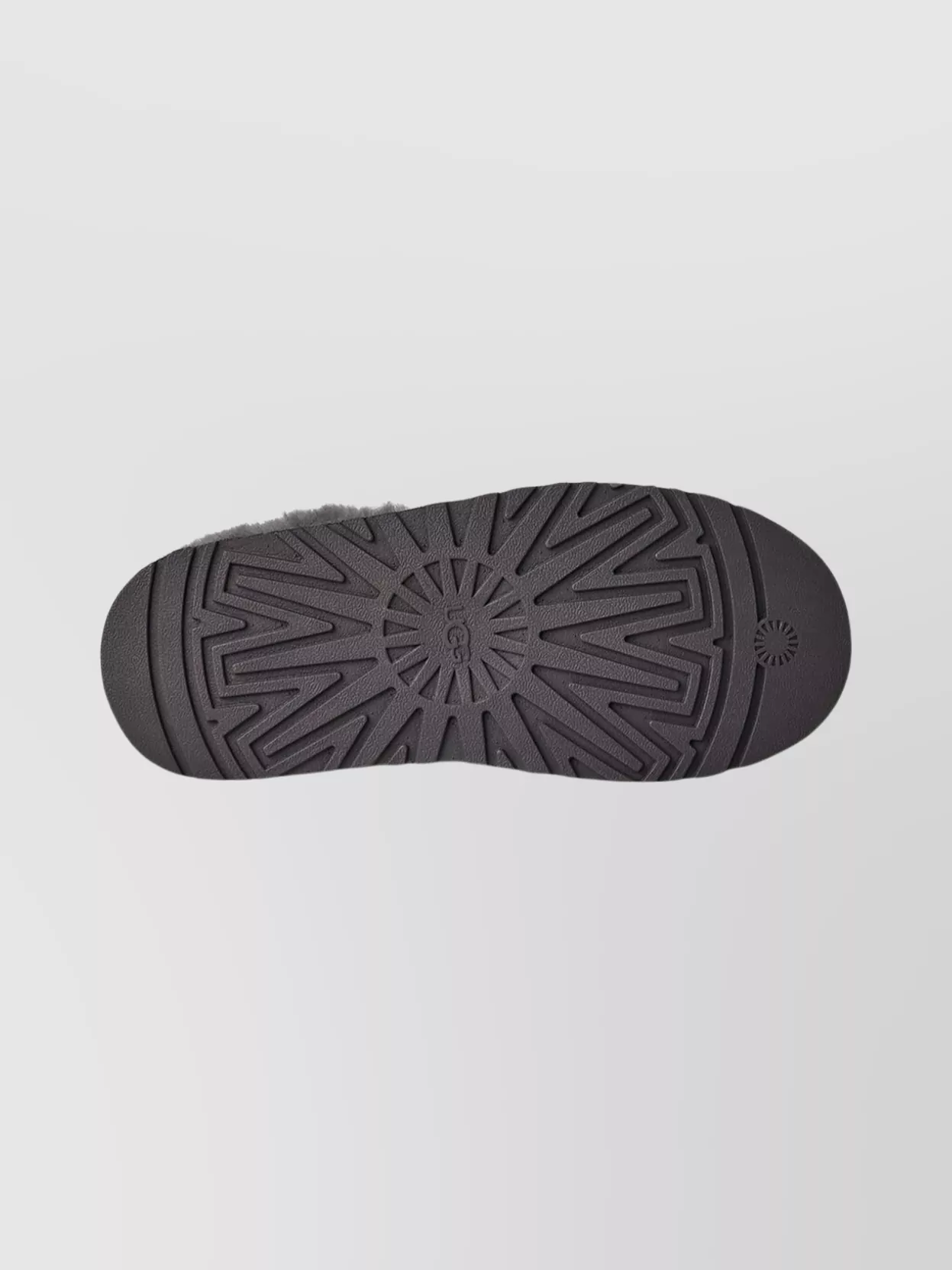 Ugg Tazzelle Suede Mules Sheepskin Collar