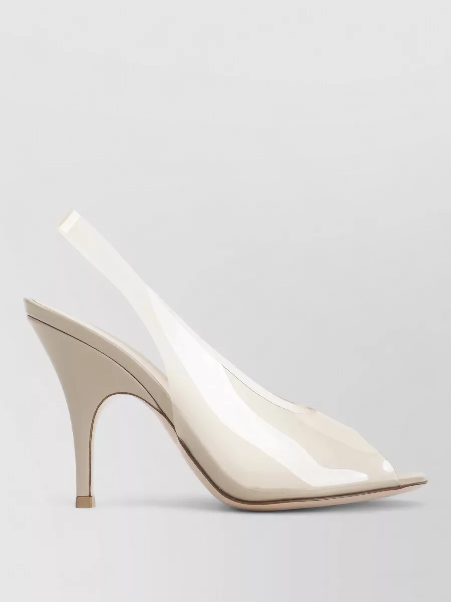 Gianvito Rossi Leather slingback mules