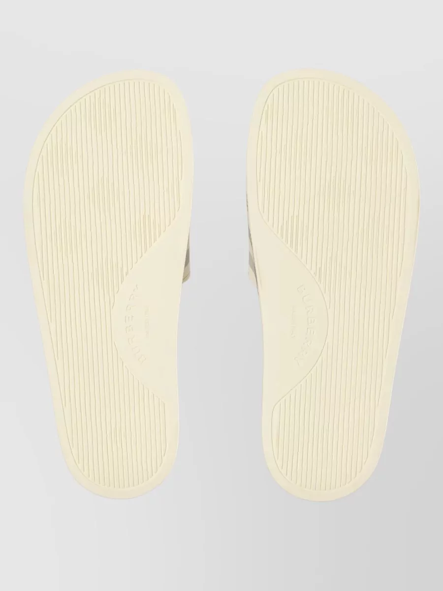 Burberry Check Slides