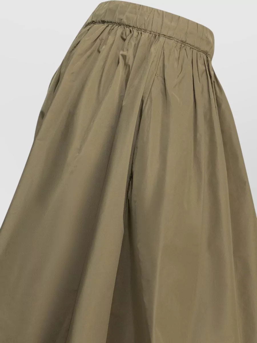 Max Mara Silk A-Line Skirt