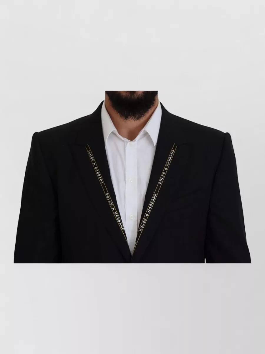 Dolce&Gabbana Wool Slim-Fit Suit Jacket