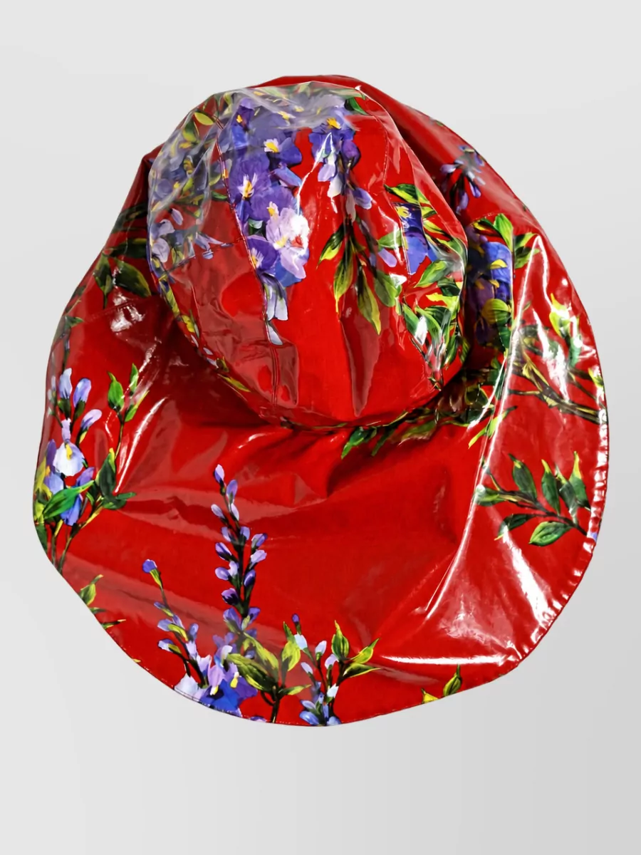 Dolce&Gabbana Cotton Floral Bucket Hat