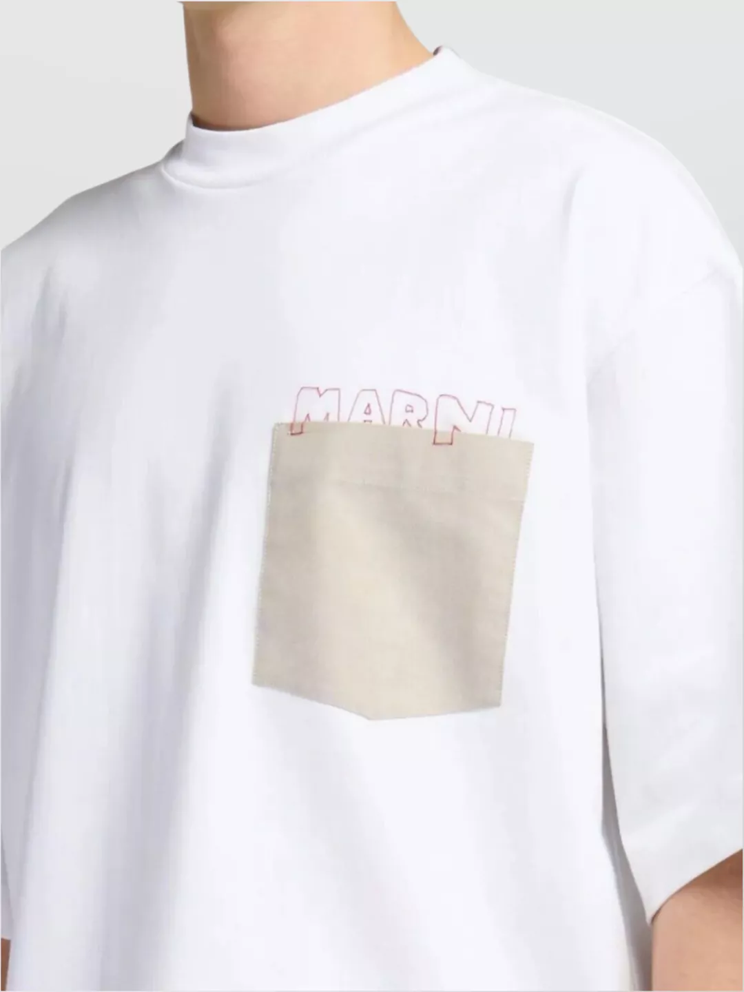 Marni Short Sleeve T-Shirt Chest Pocket