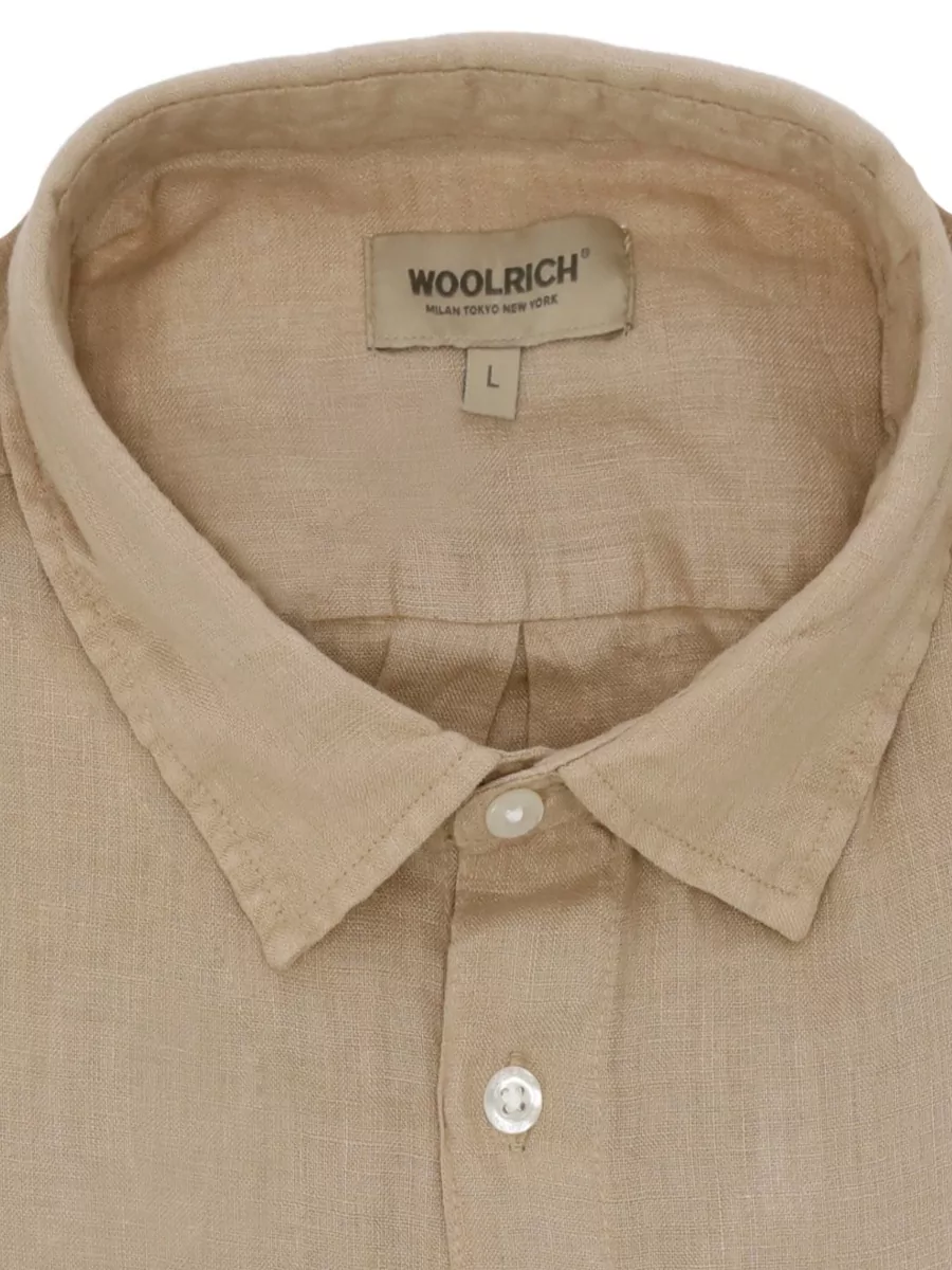 Woolrich Linen Long-Sleeve Shirt