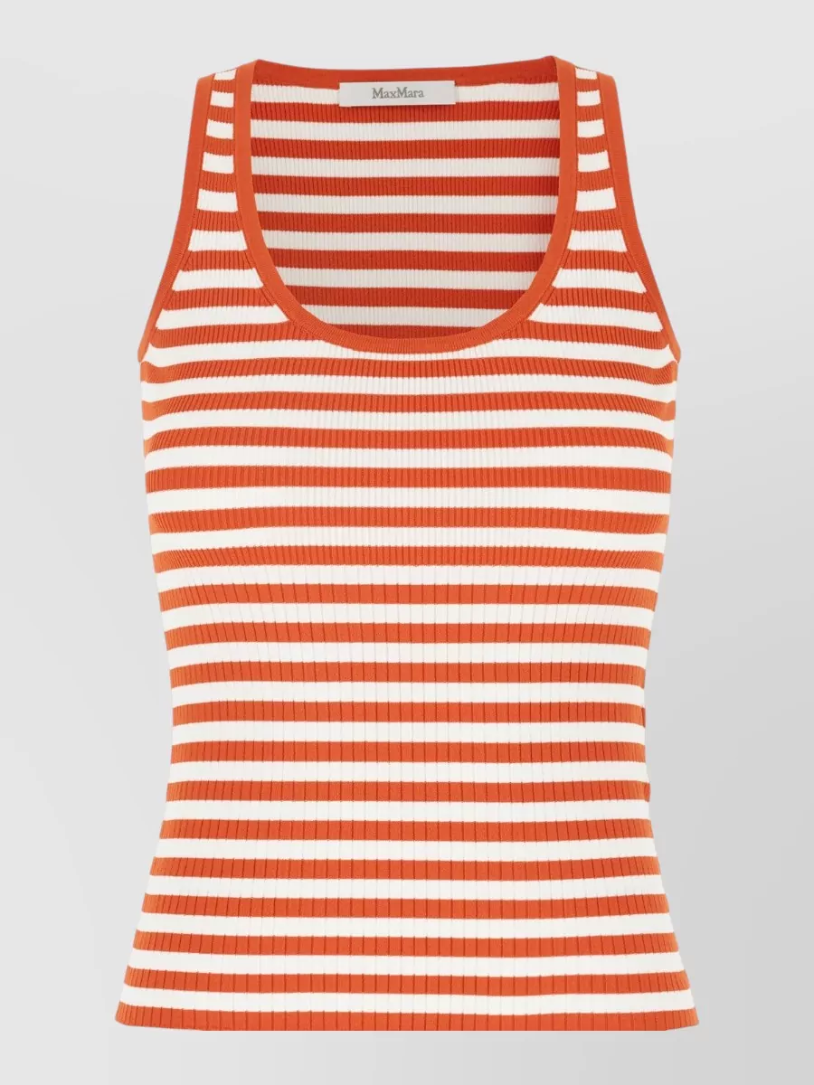 Max Mara Two-Tone Tank Top