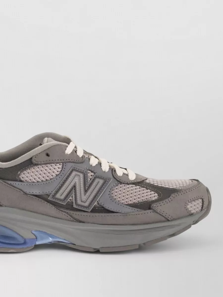 New Balance Leather Mesh Low-Top Sneakers