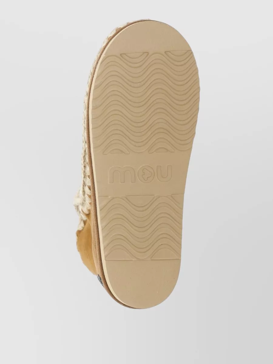 Mou Shearling Ankle Boots