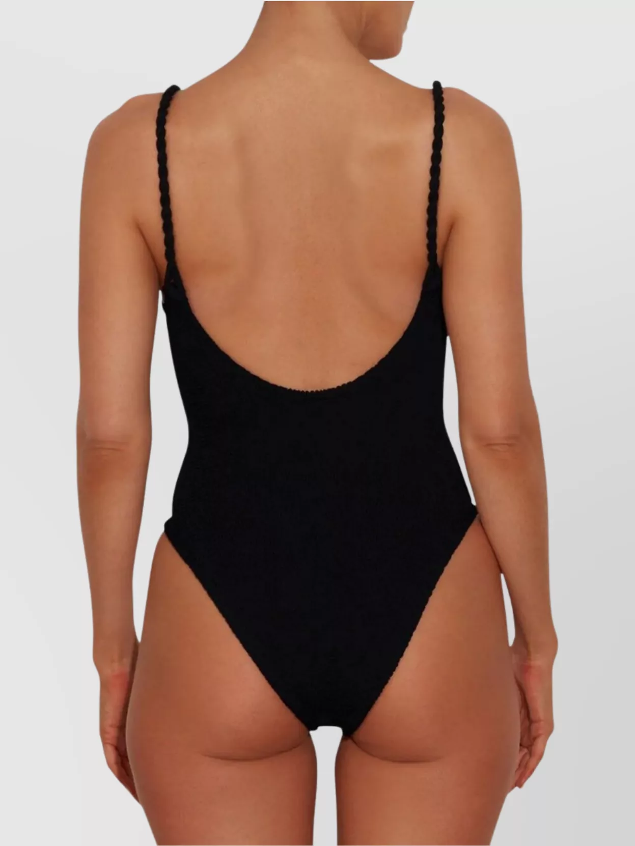 Hunza G Camille Swim - Scoop Neck High-Cut Leg