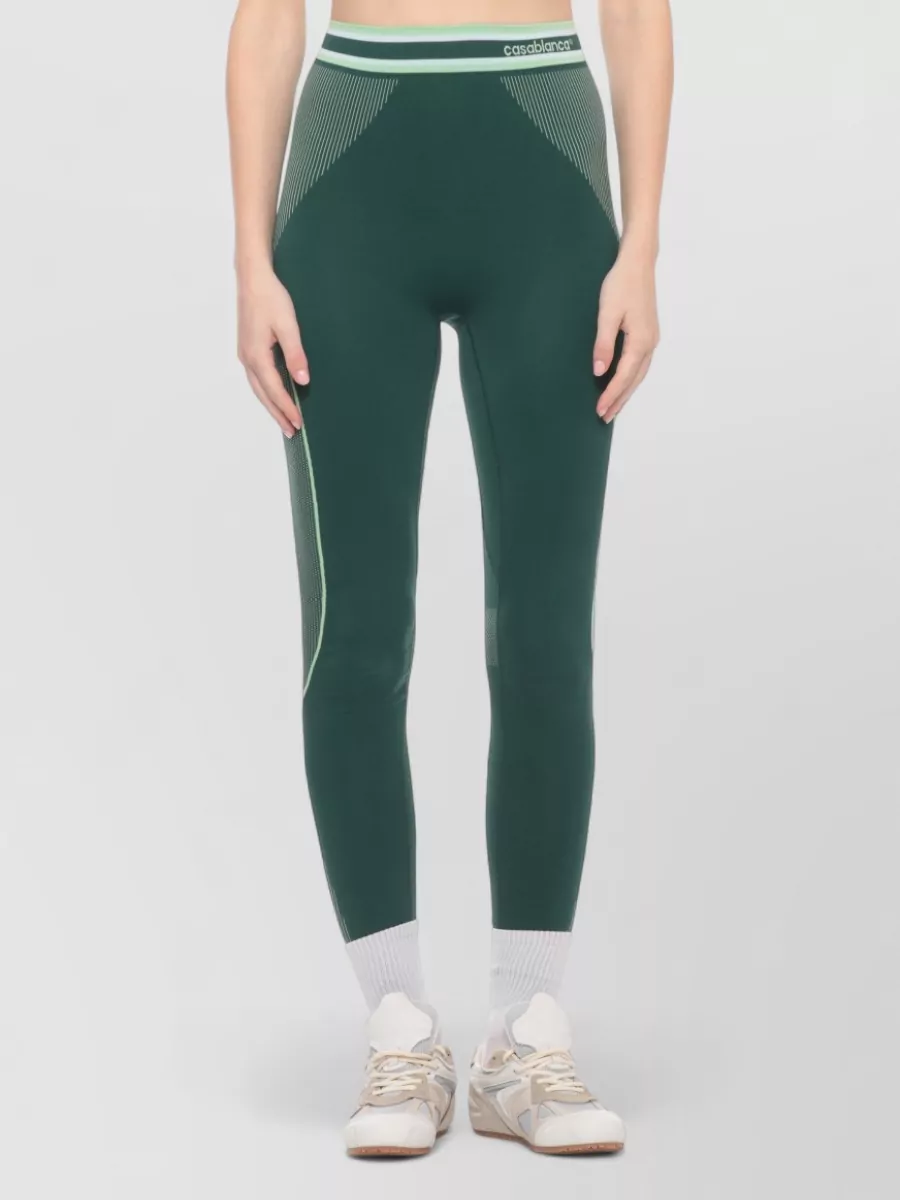 Casablanca Logo-Elastic Leggings