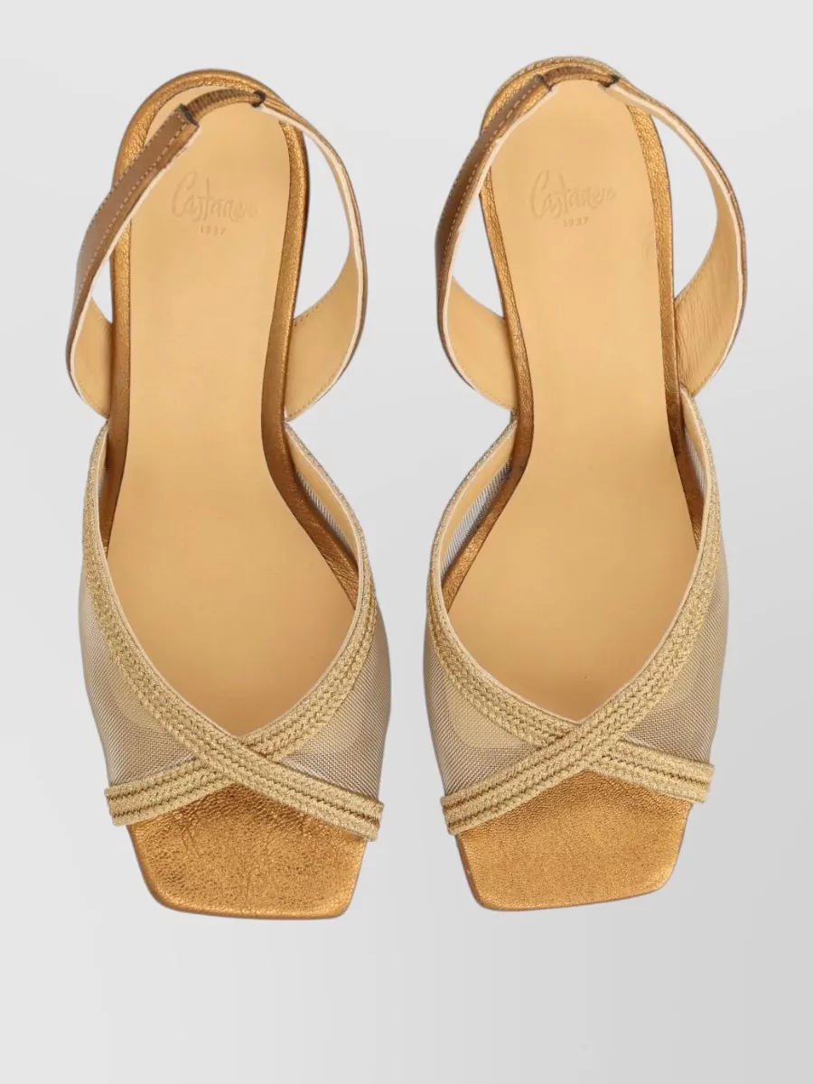 Castaner Leather Espadrille Sandals