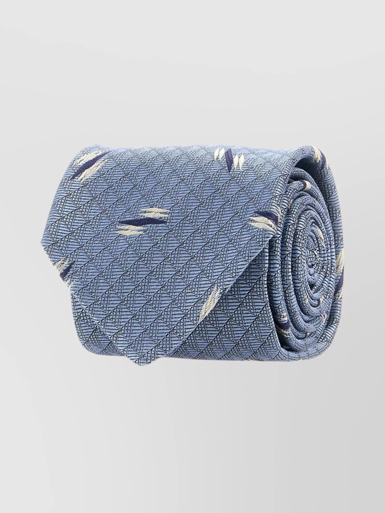Paul Smith Slim Textured Silk Tie With Patterned Design