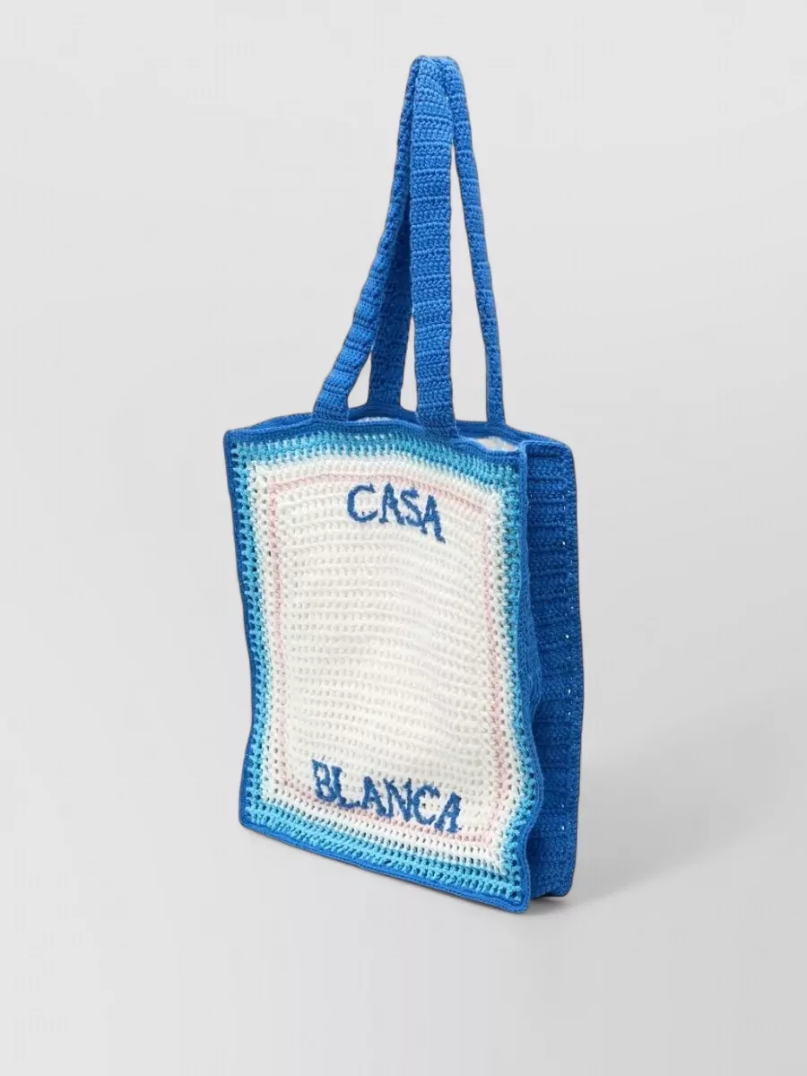 Casablanca Crochet Tote Bag