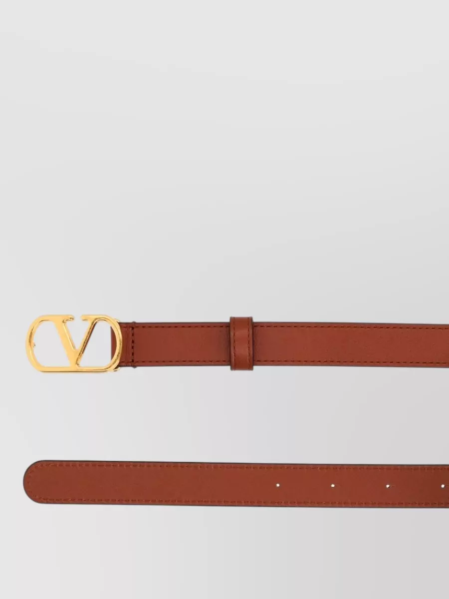 Valentino Garavani Leather Belt Adjustable Length Unisex