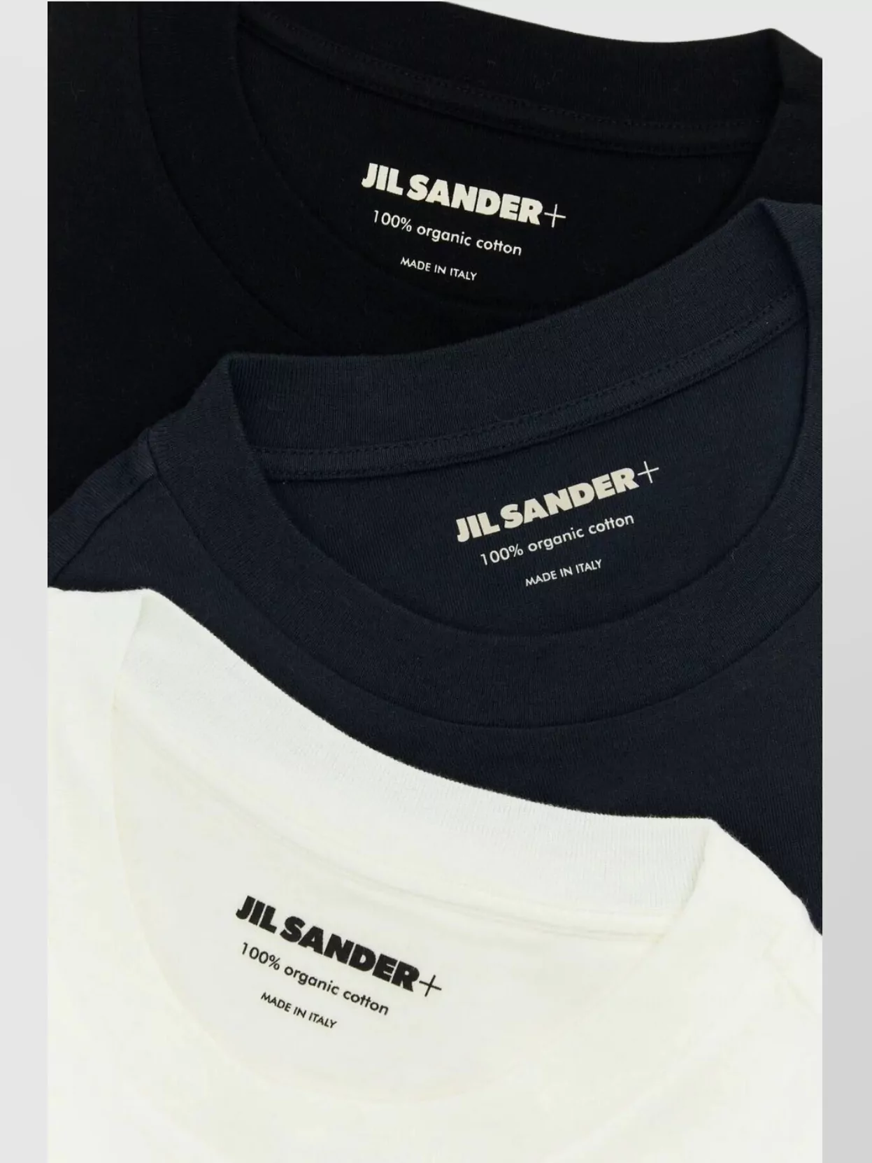 Jil Sander Cotton T-Shirt Trio Set
