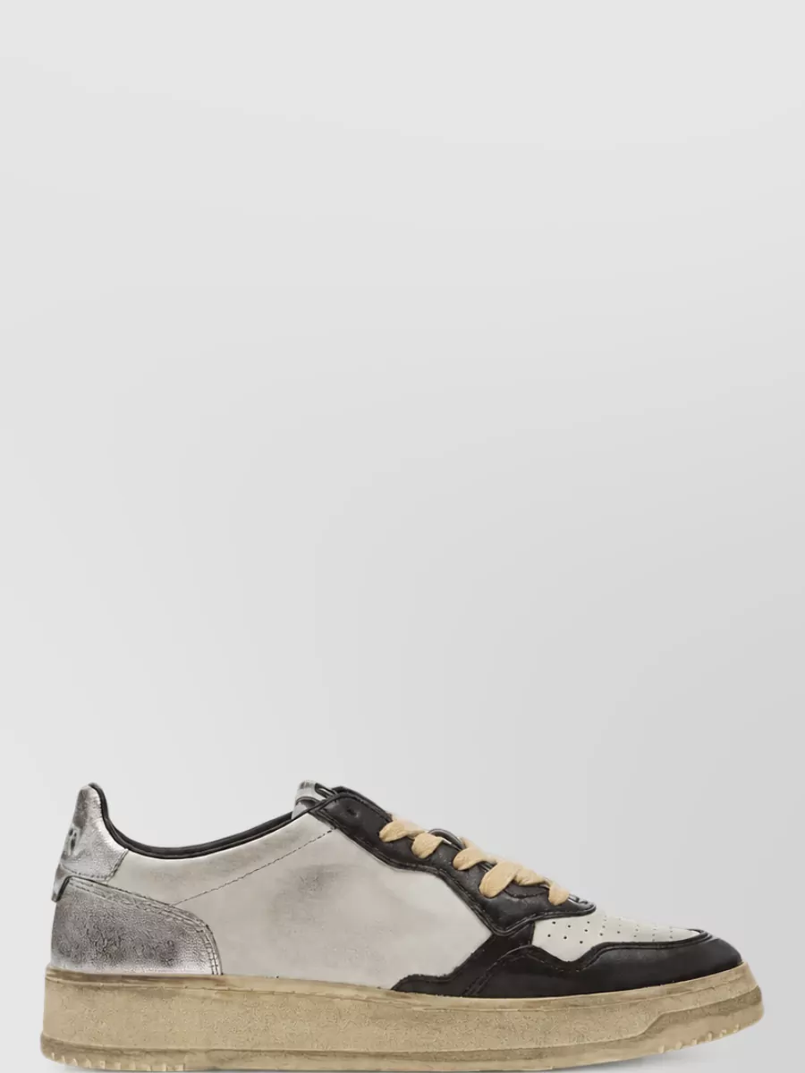 Autry Leather Lace-Up Sneakers