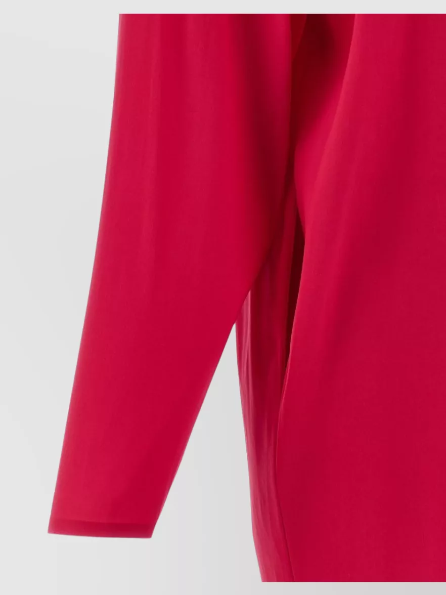 Saint Laurent Tailored Dress Featuring Structured Shoulders