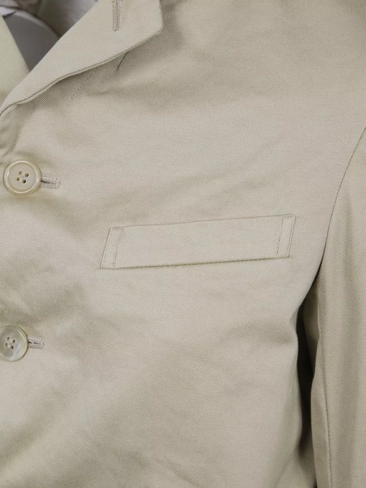 Comme Des Garçons Woman Jacket With Back Vent And Pockets