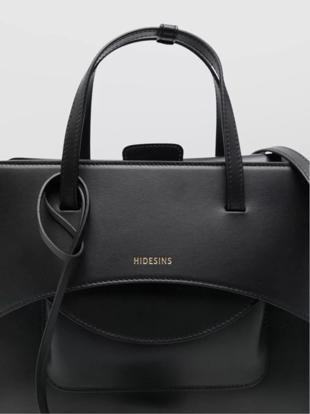 Hidesins Medium Leather Tote Featuring Shoulder Strap