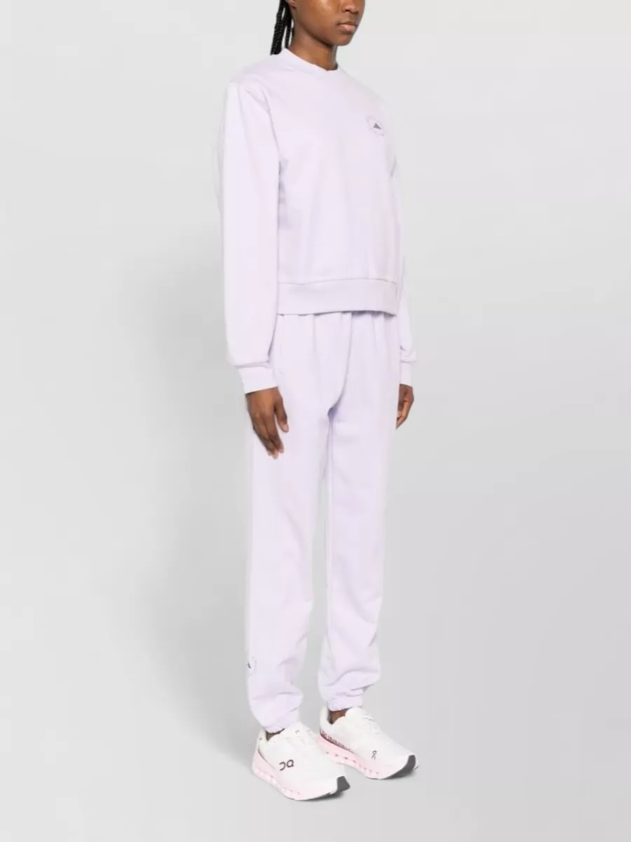 Adidas By Stella Mccartney Logo-Print Crewneck Sweatshirt