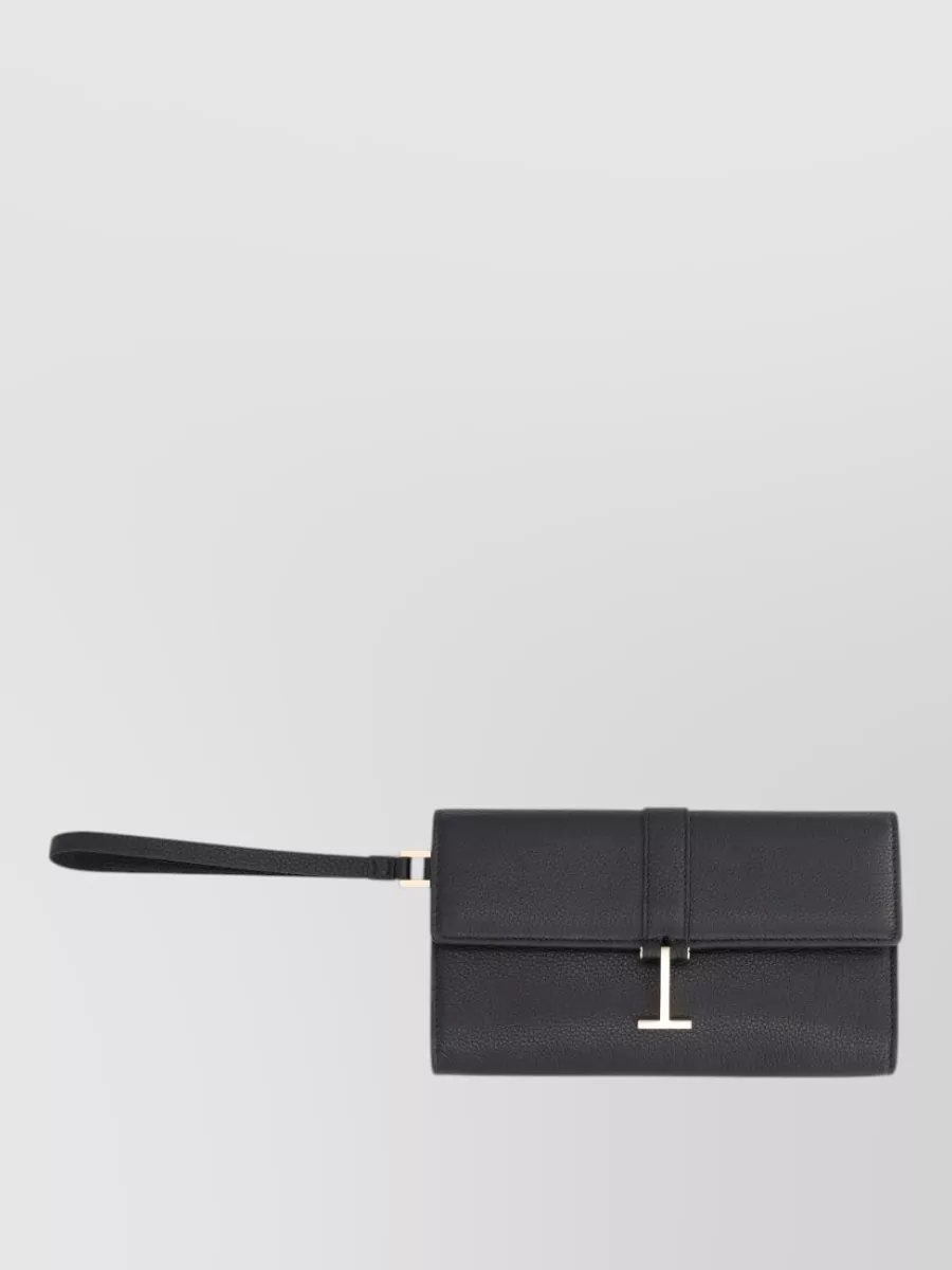 Tom Ford leather wristlet pouch
