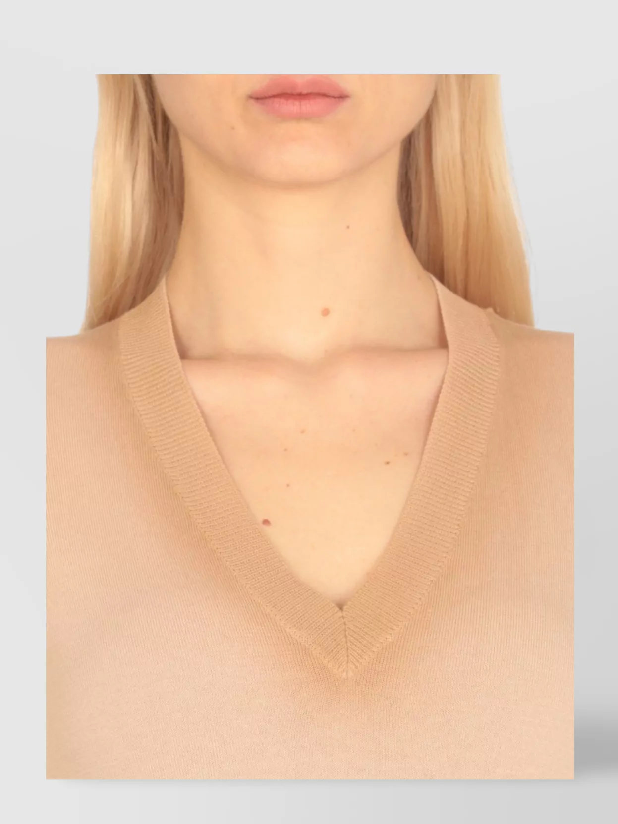Fabiana Filippi V-Neck Cotton Knitwear