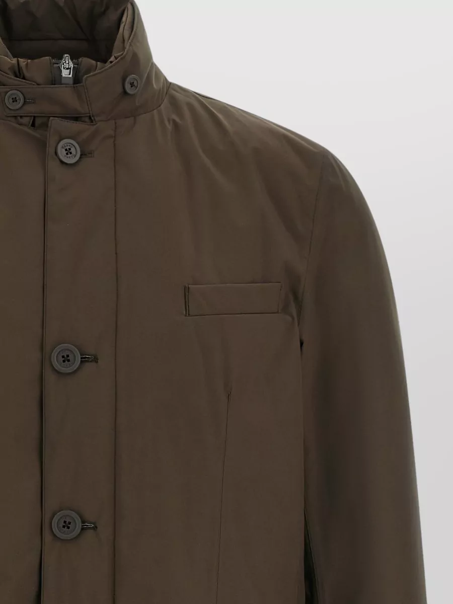 Herno Single-Breasted Padded Coat