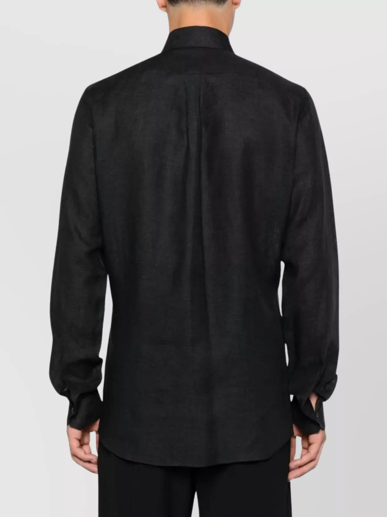 Dolce&Gabbana Linen Shirt With Embroidery And Palermo Collar