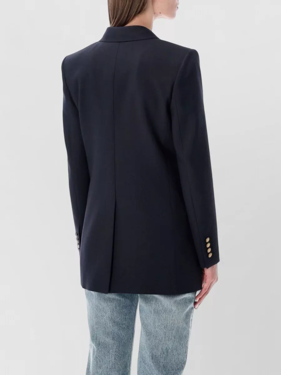 Saint Laurent Wool Double-Breasted Suit Jacket