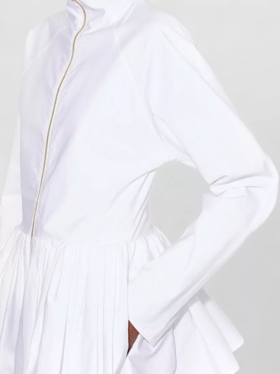 Alaïa Cotton Peplum Jacket