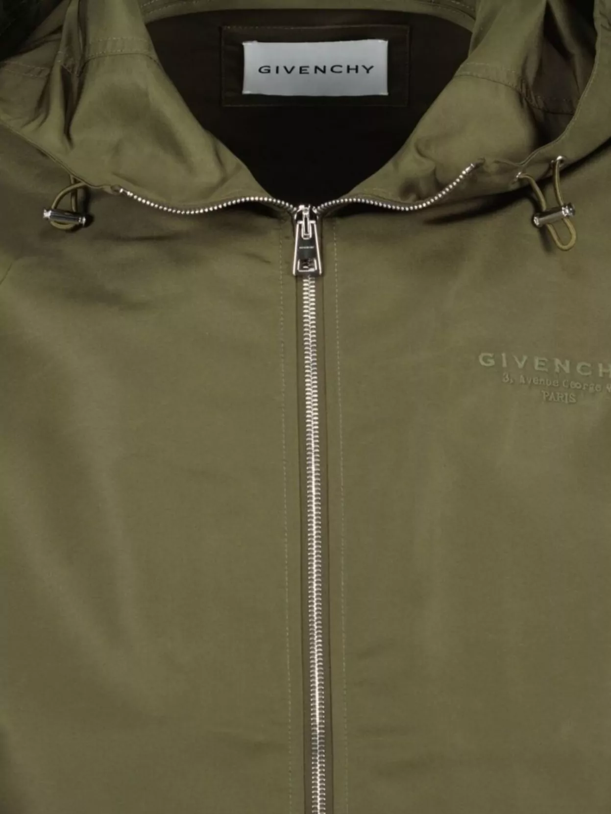 Givenchy Hooded Blazer With Elastic Cuffs And Long Sleeves