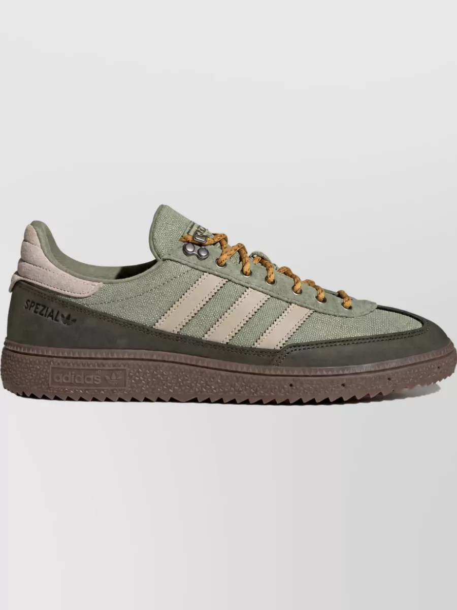 Adidas Leather Lace-Up Sneakers