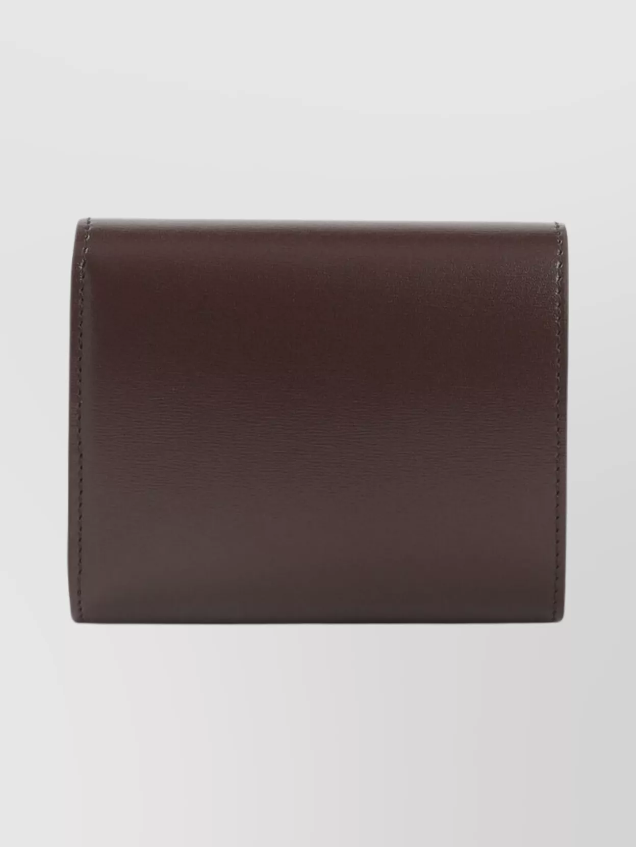 Celine Small Wallet With Flap And Hardware In Brown