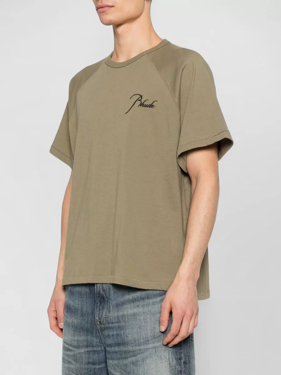 Rhude Cotton Raglan T-Shirt