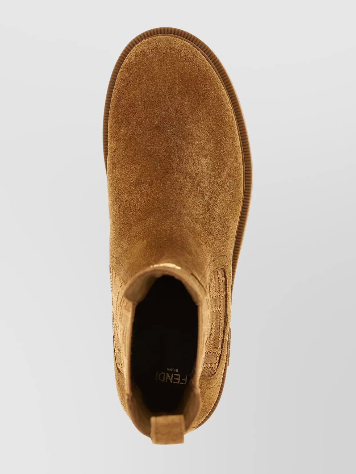Fendi Ankle Boots With Elastic Side Panels