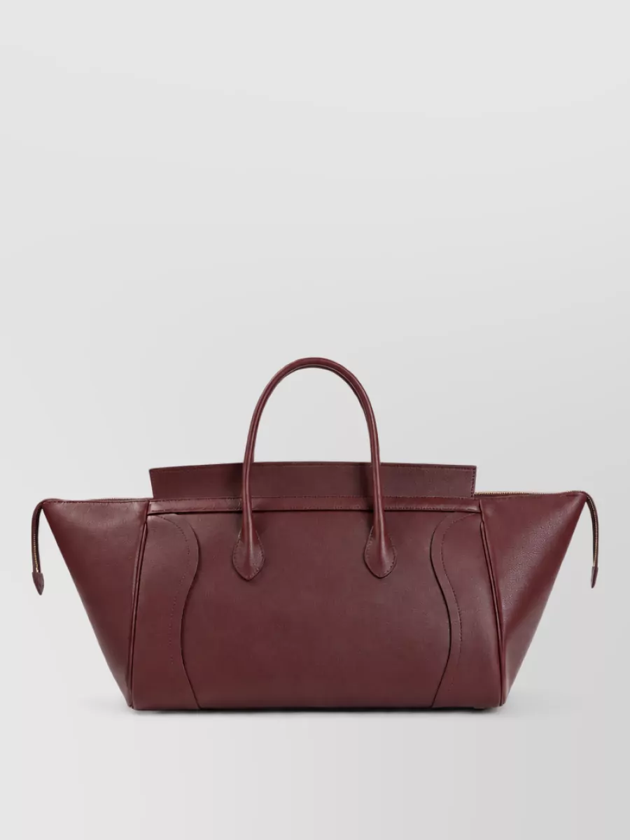 Celine Leather Medium Tote Bag
