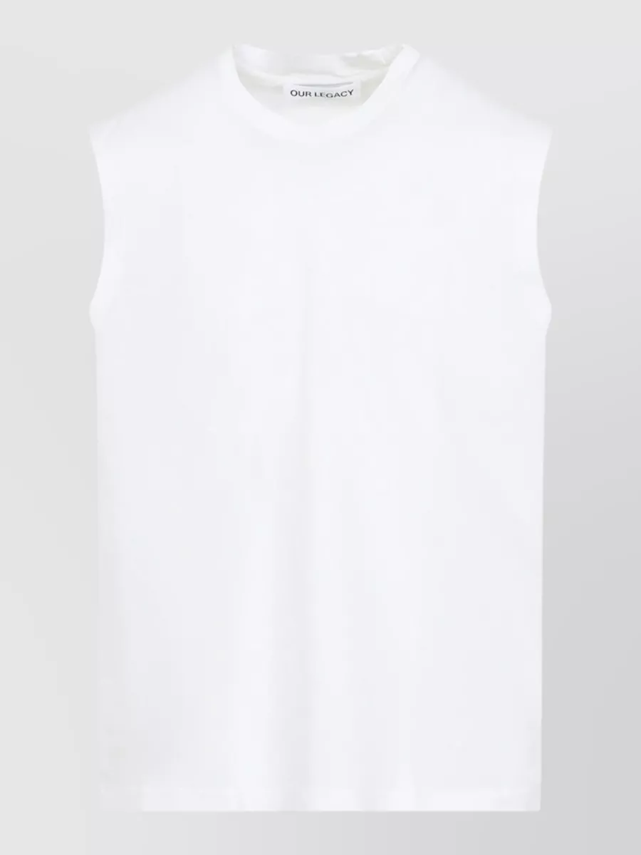 Our Legacy Cotton Sleeveless Tank Top