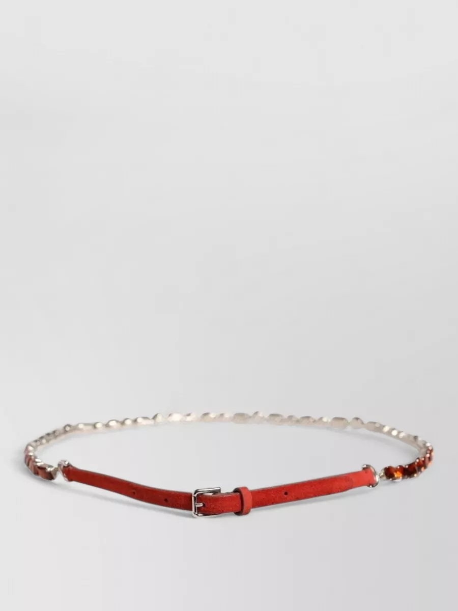 Dolce&Gabbana crystal embellished belt