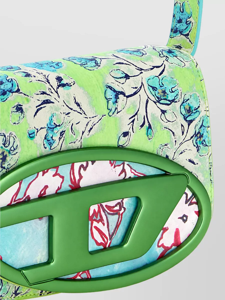 Diesel 1Dr Floral-Print Cross-Body Bag