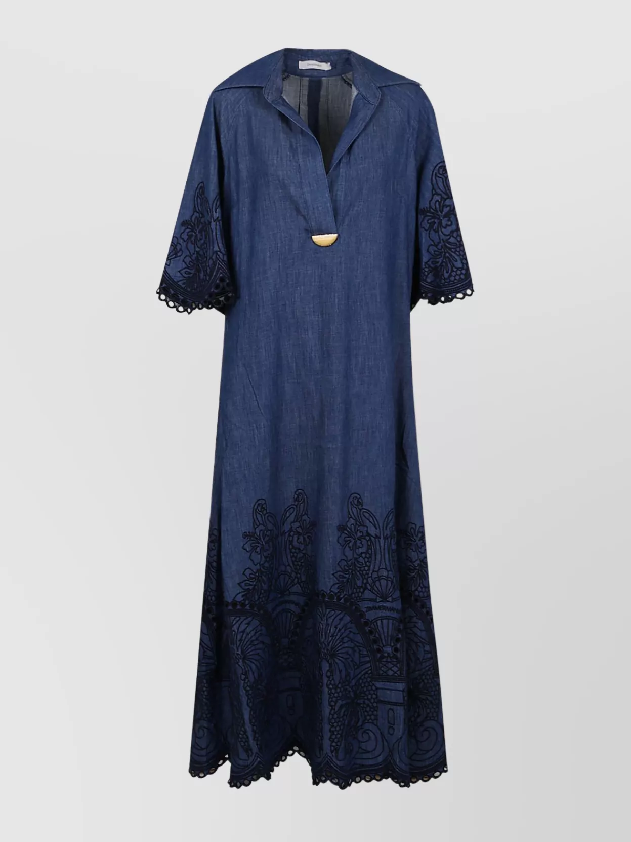 Zimmermann Everley plunge midi dress | The Fashion Square