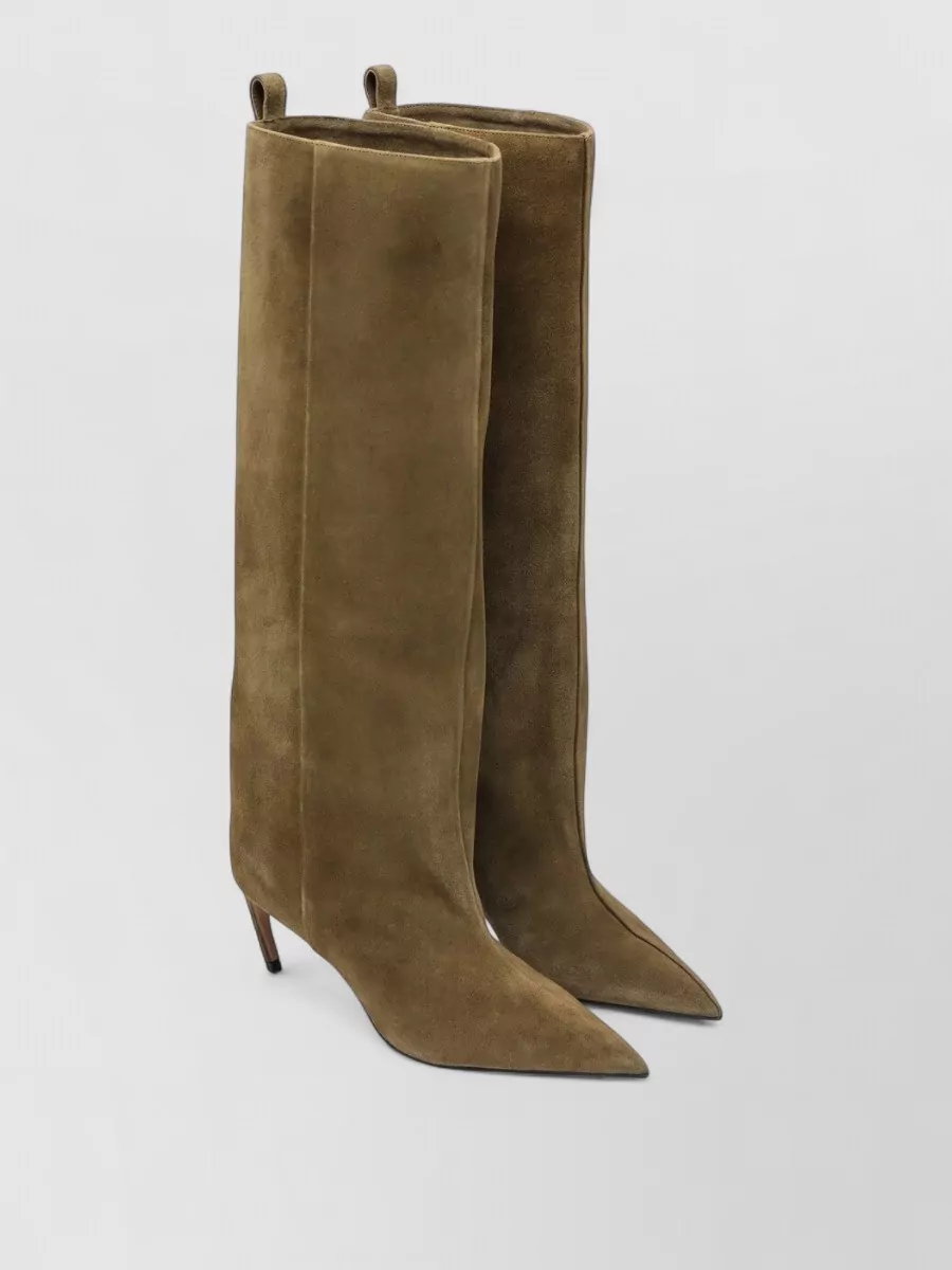 The Attico Leather High Boots