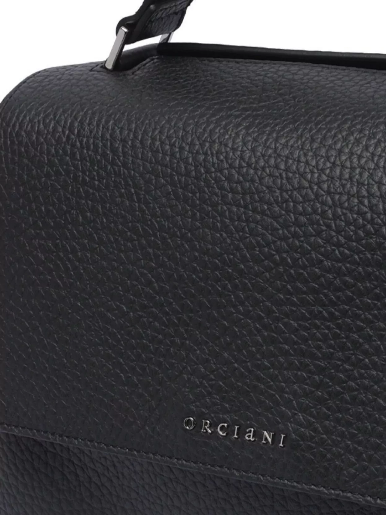 Orciani Removable Strap Top Handle Bag