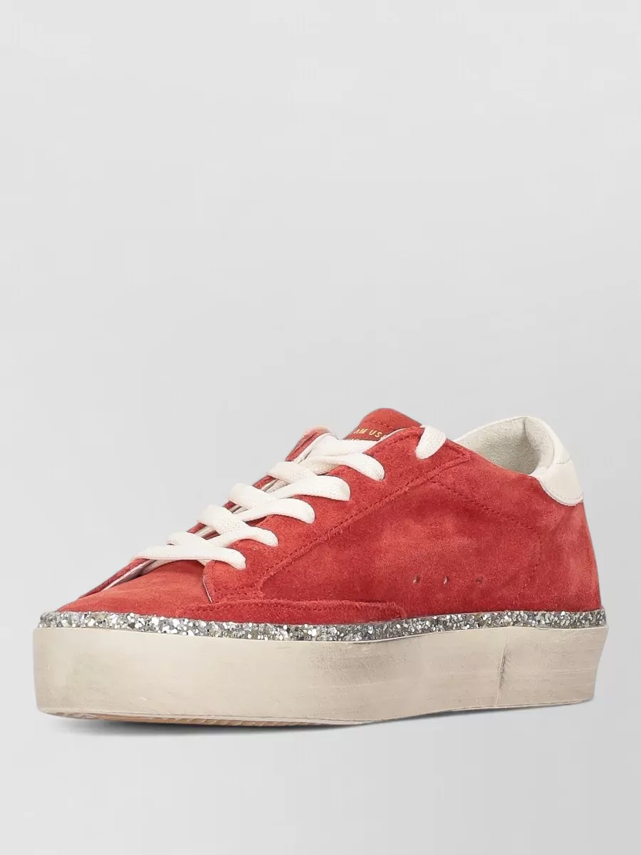 Golden Goose leather low-top sneakers