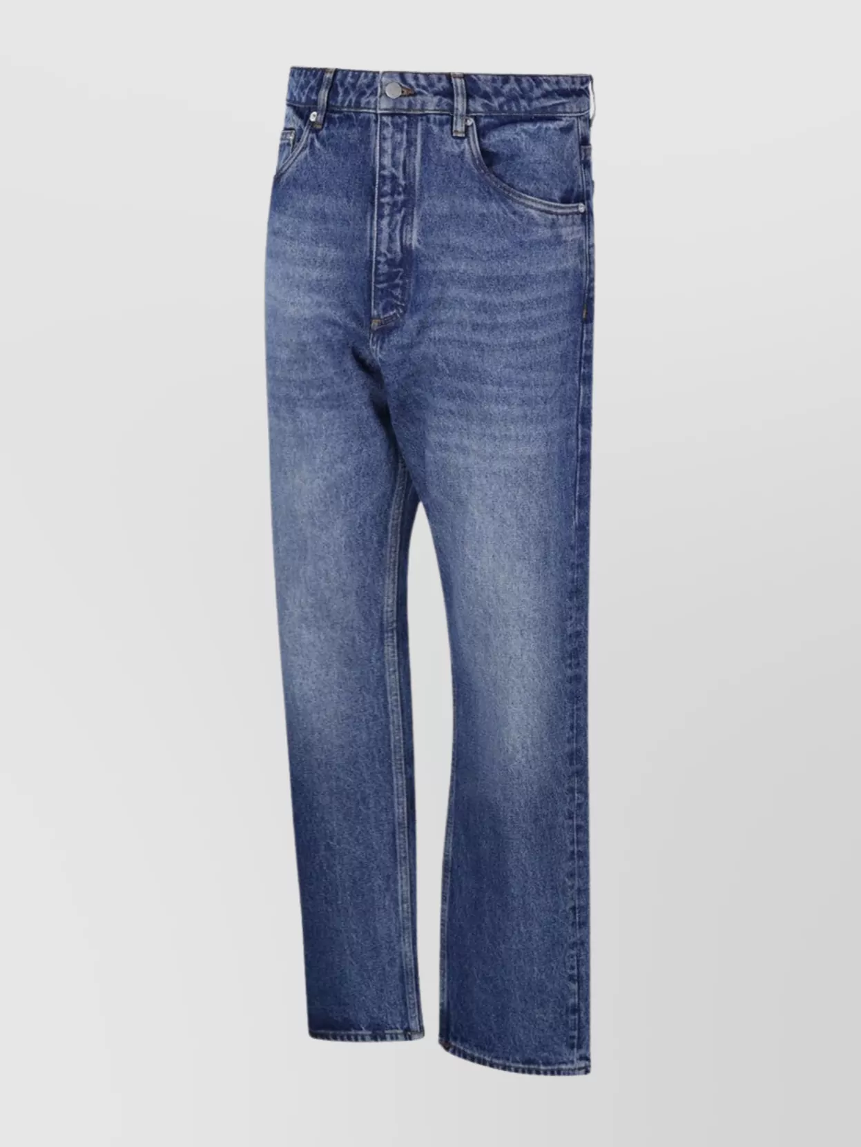 Studio Nicholson Denim Pant With Straight Leg