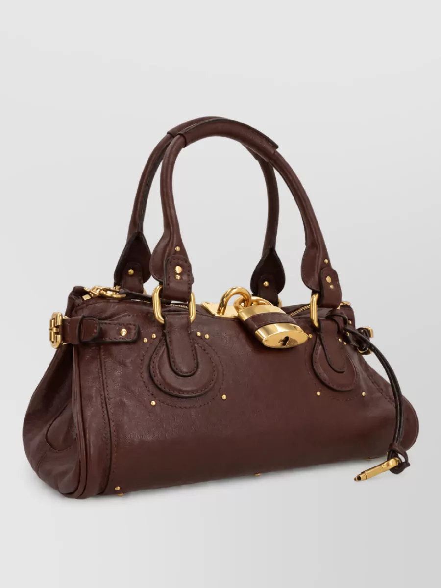 Chloé na leather clutch bag