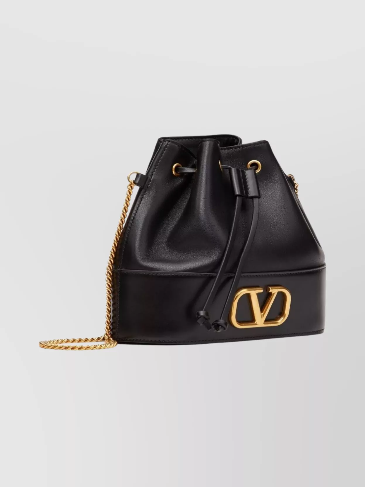 Valentino Garavani Bucket Bags With Chain Strap And Gold-Tone Hardware